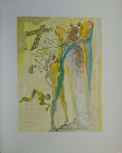 L'éclat des corps glorieux, Bois gravé original by Salvador Dalí, 版画 for Sale on Singulart
