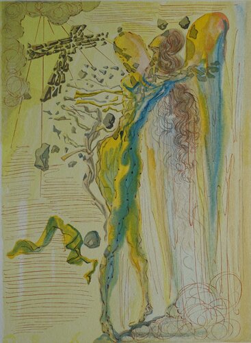 Divine Comédie, Paradis 12, L'éclat des corps glorieux von Salvador Dalí, Druck kaufen auf Singulart