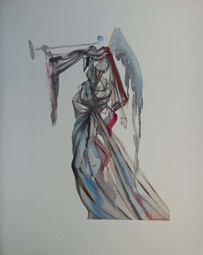 L'ange du soleil, Bois gravé original by Salvador Dalí, Print for Sale on Singulart