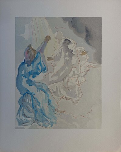 Nouvel aspect de Béatrice, Bois gravé original von Salvador Dalí, Druck kaufen auf Singulart