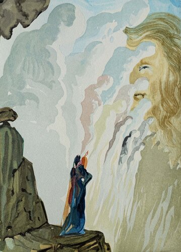 Divine Comédie, Purgatoire 12, La beauté des sculptures by Salvador Dalí, Print for Sale on Singulart