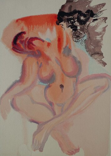 Divine Comédie, Purgatoire 3, Les indolents par Salvador Dalí, Édition en vente sur Singulart