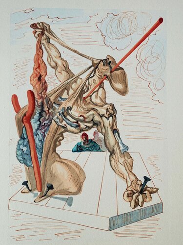 Divine Comédie, Enfer 29, Les falsificateurs par Salvador Dalí, Édition en vente sur Singulart