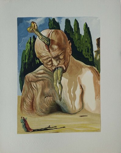 Le diable logicien, Bois gravé original by Salvador Dalí, Print for Sale on Singulart