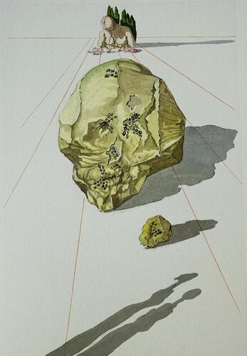 Divine Comédie, Enfer 23, Le supplice des hypocrites by Salvador Dalí, Print for Sale on Singulart