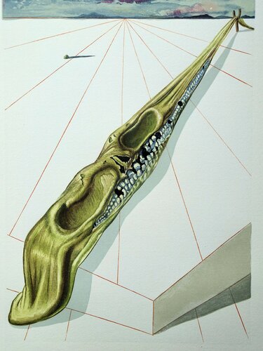 Divine Comédie, Enfer 14, Les blasphémateurs par Salvador Dalí, Édition en vente sur Singulart
