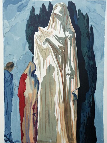 Divine Comédie, Enfer 10, Les hérétiques par Salvador Dalí, Édition en vente sur Singulart