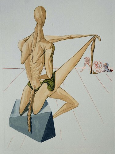 Divine Comédie, Enfer 5, Minos par Salvador Dalí, Édition en vente sur Singulart