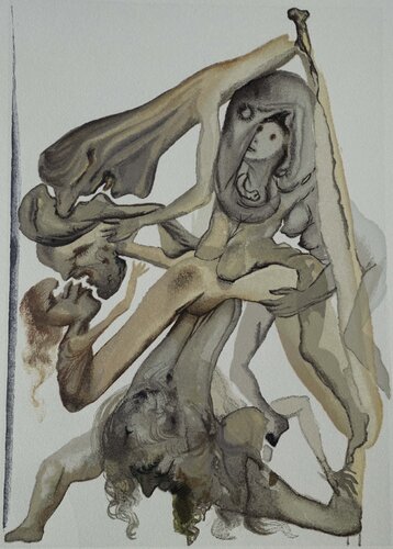 Divine Comédie, Enfer 4, Les limbes par Salvador Dalí, Édition en vente sur Singulart