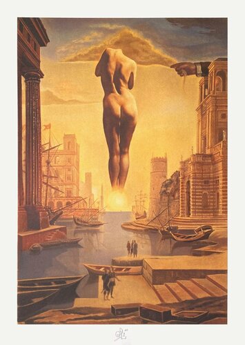 La main de Dali retirant une Toison d'Or by Salvador Dalí, Print for Sale on Singulart