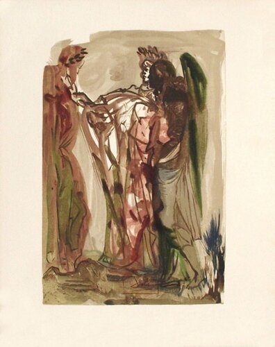Divine Comédie Purgatoire 11 - Les orgueilleux par Salvador Dalí, Édition en vente sur Singulart