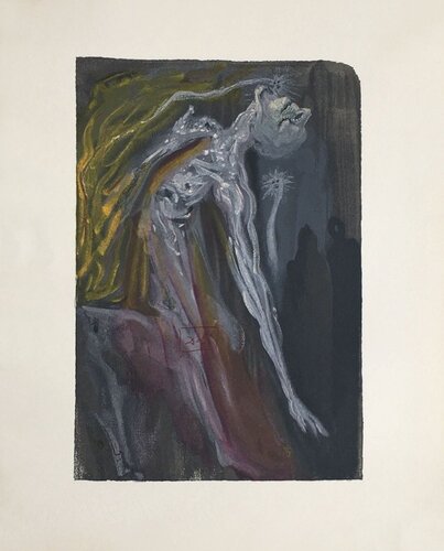 Divine Comédie Enfer 09 - Les Erynnies par Salvador Dalí, Édition en vente sur Singulart