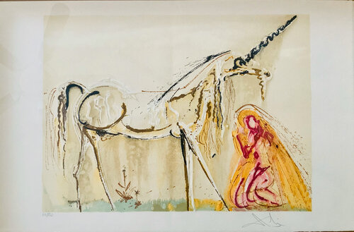 La Licorne (The Unicorn) Salvador Dalí
