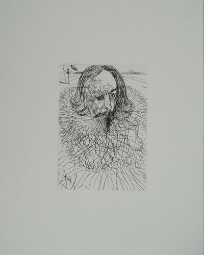 Cervantes di Salvador Dalí, Stampa in vendita su Singulart