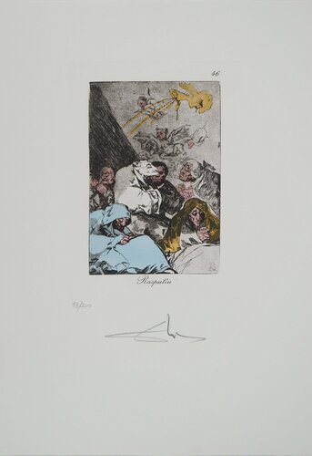 La réunio van Salvador Dalí, Afdruk te koop op Singulart