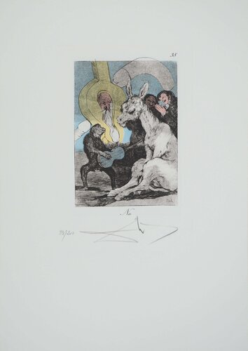 La sagesse et la mul van Salvador Dalí, Afdruk te koop op Singulart