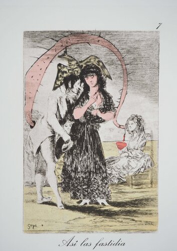 Le courtisan et la bourgeoise par Salvador Dalí, Édition en vente sur Singulart