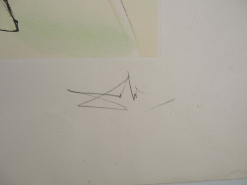 Le singe et le léopard Salvador Dalí