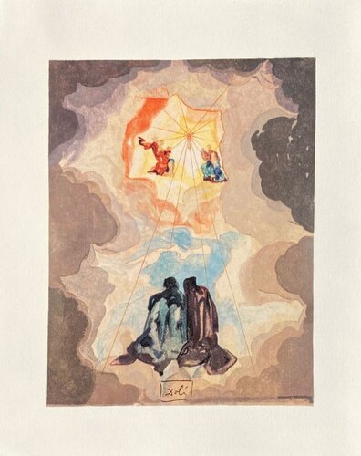 Divine Comédie Paradis 15 - Extase de Dante par Salvador Dalí, Édition en vente sur Singulart