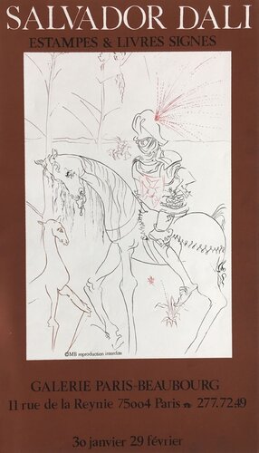 Expo 76 - Galerie Paris-Beaubourg par Salvador Dalí, Édition en vente sur Singulart