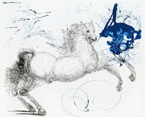 Mythology - Pegasus par Salvador Dalí, Édition en vente sur Singulart