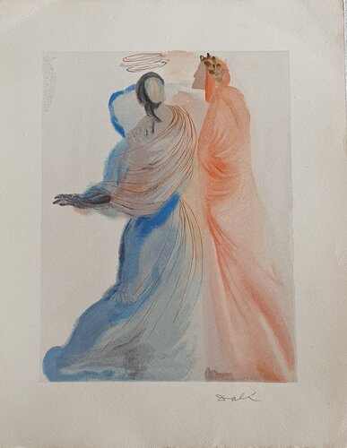 Paradis 18 - La splendeur de Béatrice par Salvador Dalí, Édition en vente sur Singulart