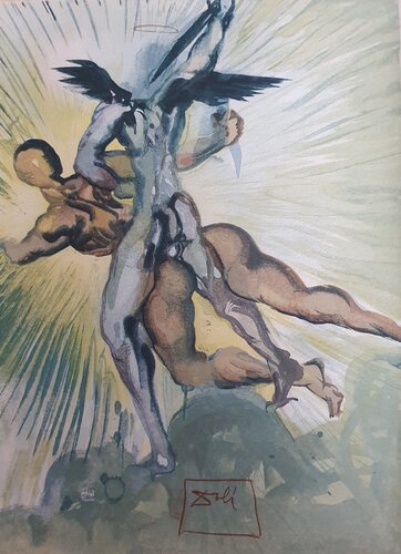 The Guardian Angels of the Valley – Purgatory 8 par Salvador Dalí, Édition en vente sur Singulart