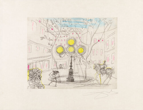 Place Furstenberg par Salvador Dalí, Édition en vente sur Singulart