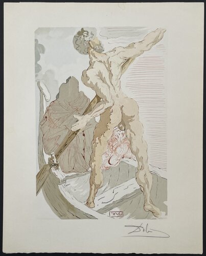 Divine Comedie inferno Canto 3 par Salvador Dalí, Édition en vente sur Singulart