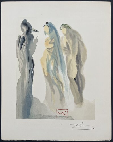 Divine Comedie Paradis Canto 9-1 par Salvador Dalí, Édition en vente sur Singulart