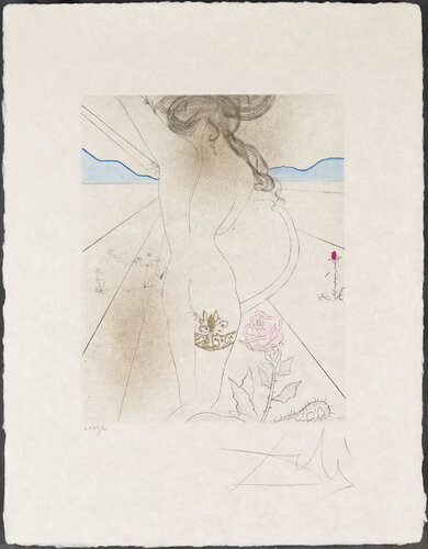 Nude with Garter par Salvador Dalí, Édition en vente sur Singulart