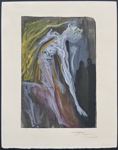Divine Comedie inferno Canto 9-1 van Salvador Dalí, Afdruk te koop op Singulart