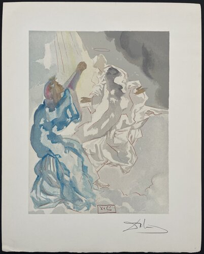 Divine Comedie Paradis Canto 5-1 van Salvador Dalí, Afdruk te koop op Singulart