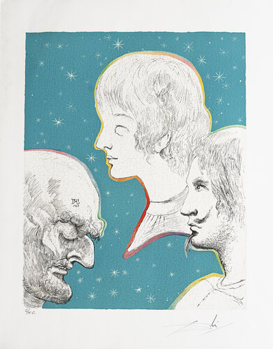 The Crime, from the Marquis de Sade Portfolio van Salvador Dalí, Afdruk te koop op Singulart