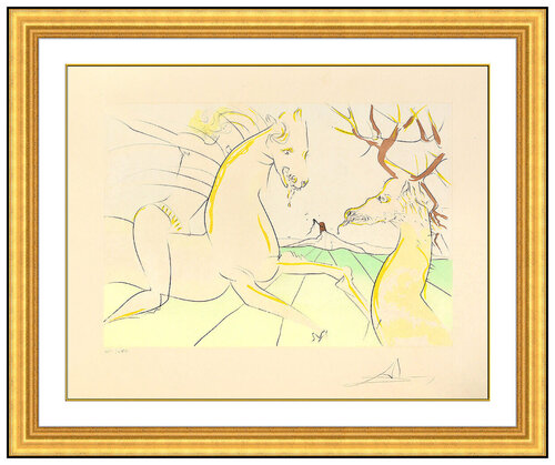 The Rider and the Deer par Salvador Dalí, Édition en vente sur Singulart