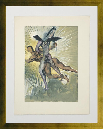 PURGATORY CANTO 8 par Salvador Dalí, Édition en vente sur Singulart