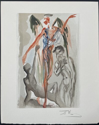 Divine Comedie Purgatory Canto 32 par Salvador Dalí, Édition en vente sur Singulart