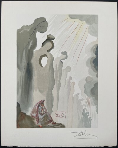 Divine Comedie Purgatory Canto 13-1 The second terrace par Salvador Dalí, Édition en vente sur Singulart