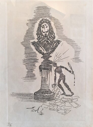 The Writer's Whim par Salvador Dalí, Édition en vente sur Singulart