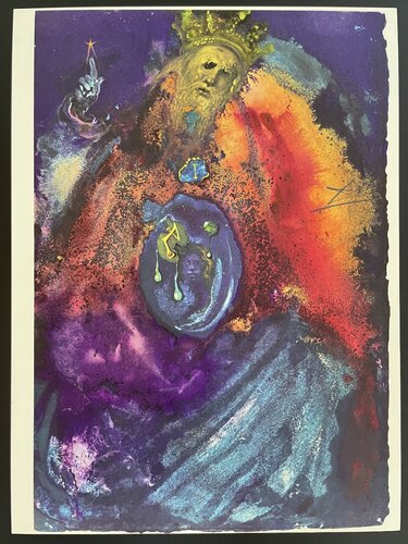Bibla Sacra Varitas  vanitatum (#53 vanity of vanitiss) page 21 par Salvador Dalí, Édition en vente sur Singulart