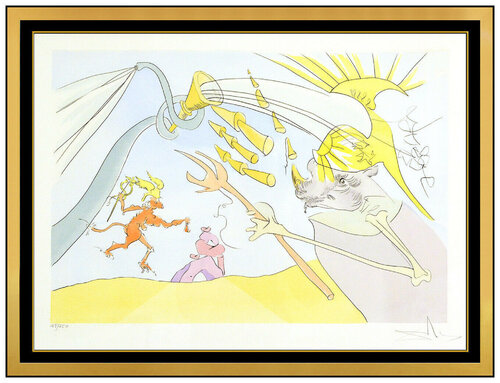 The Elephant and the Monkey Jupiter par Salvador Dalí, Édition en vente sur Singulart