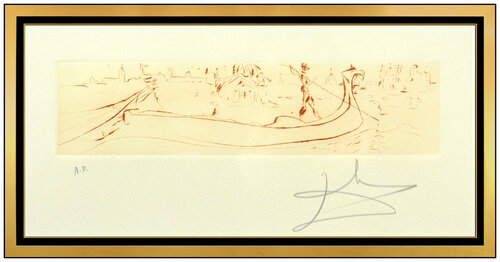 Visions of Venice - Gondola par Salvador Dalí, Édition en vente sur Singulart