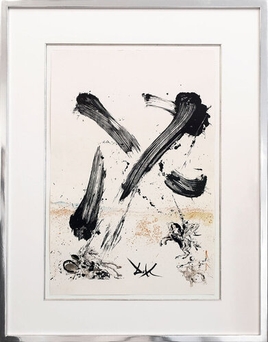 Der Kampf gegen die Windmühlen (The battle against windmills) par Salvador Dalí, Édition en vente sur Singulart