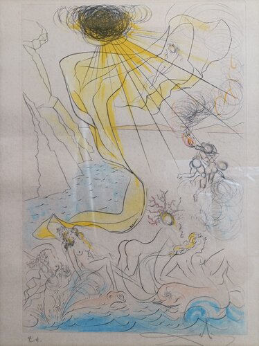 Triomphe de Vénus - Hommage à Albrecht Durer par Salvador Dalí, Édition en vente sur Singulart