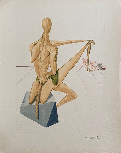 Enfer 05 - Minos par Salvador Dalí, Édition en vente sur Singulart
