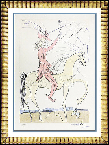 Cavalier a la Rose par Salvador Dalí, Édition en vente sur Singulart