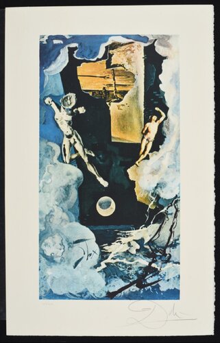 Lyle Stuart Tarot - The Tower by Salvador Dalí, Print for Sale on Singulart