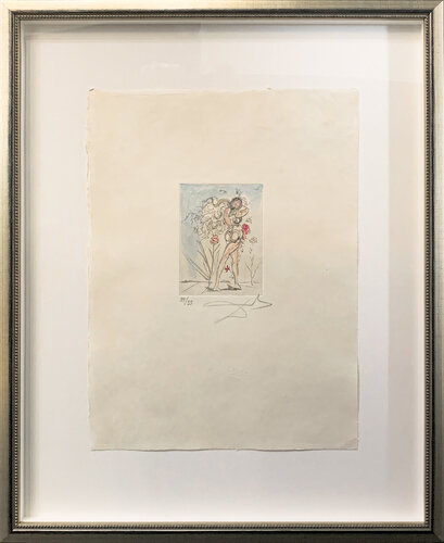 Petit Nu Apollinaire III di Salvador Dalí, Opera su carta in vendita su Singulart