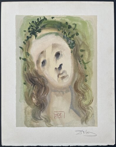 Divine Comedie Purgatory Canto 10-1 di Salvador Dalí, Stampa in vendita su Singulart