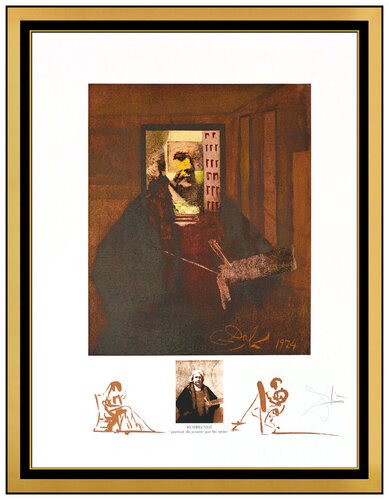 Rembrandt Portrait Du Peintre Par Lui-Meme par Salvador Dalí, Édition en vente sur Singulart